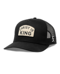 Mens Black Christ Is King Hat