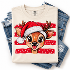 Merry Little Reindeer Christmas Tee