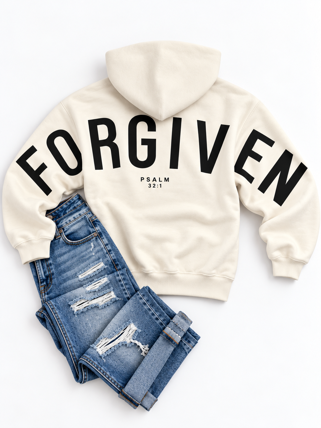 Psalm 32:1 Forgiven Hoodie
