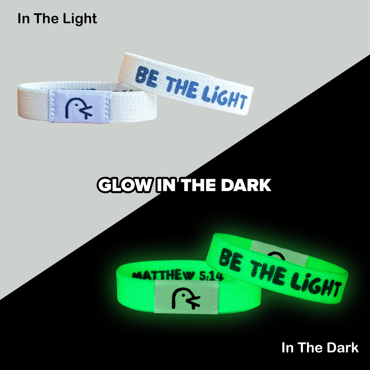 Glow In The Dark - Be The Light Bracelet